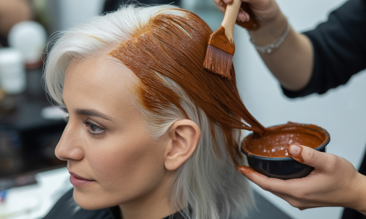découvrez comment réussir la couverture des cheveux blancs avec le henné en maîtrisant le temps de pose idéal pour un résultat naturel et durable.