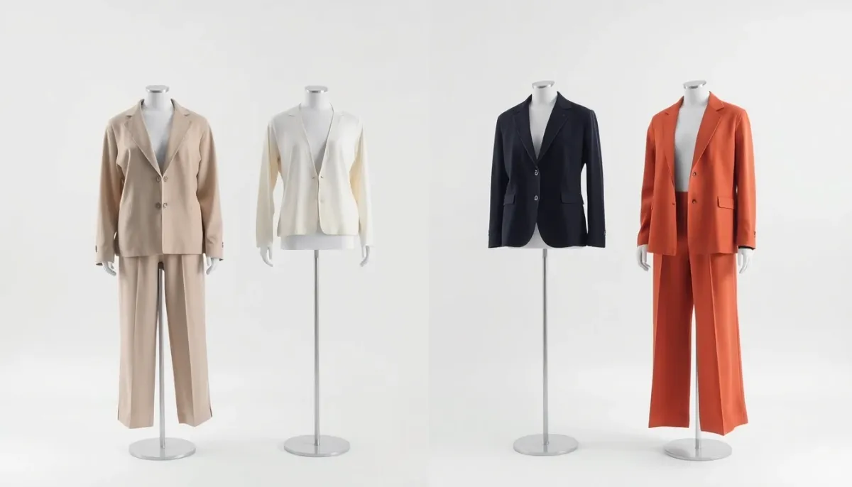 Comparaison visuelle entre minimalisme pur et minimalisme avec couleurs subtiles
