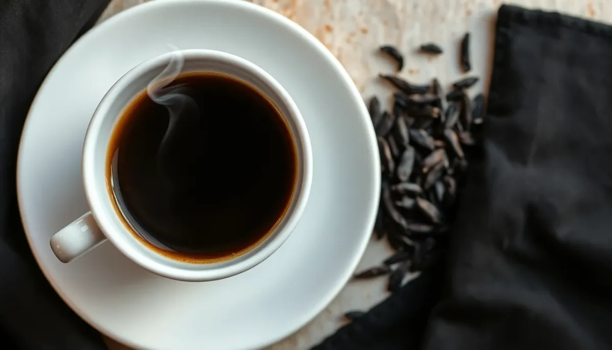 Café noir et thé noir comme solutions naturelles pour raviver les vêtements noirs