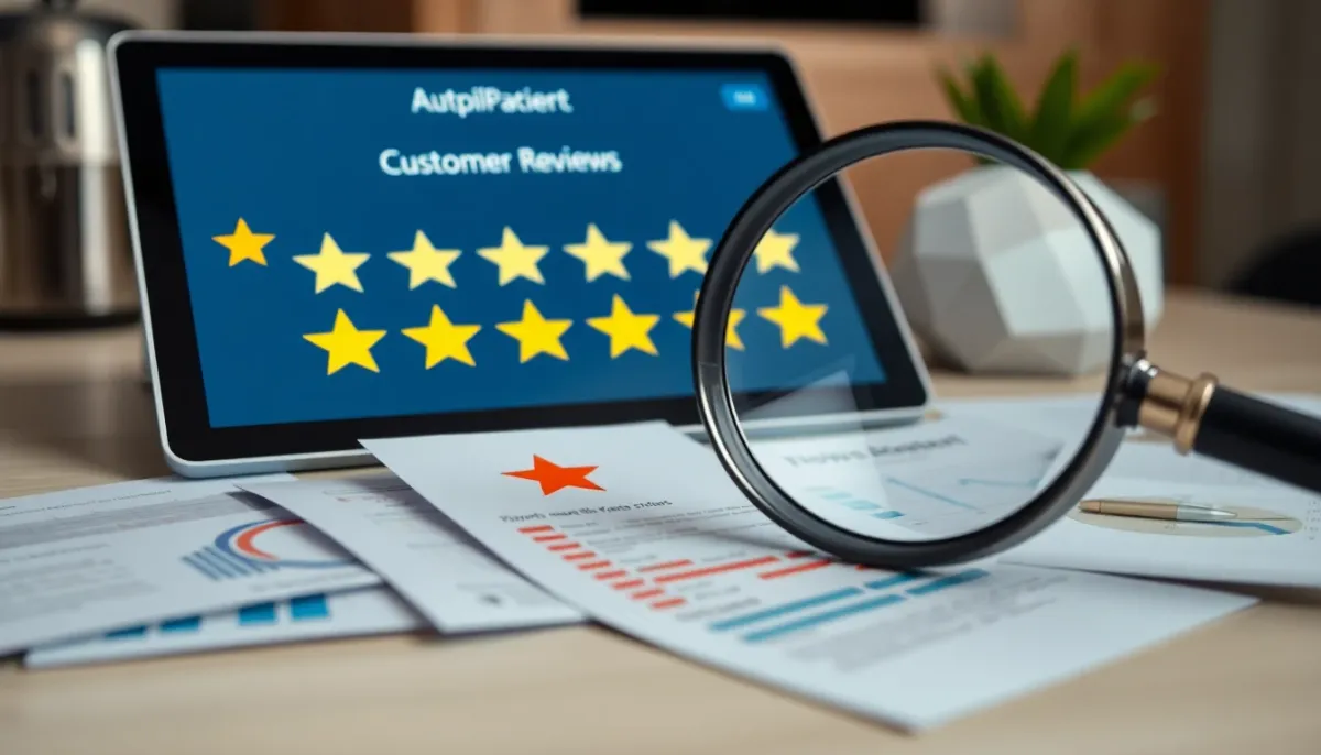 Représentation des avis clients et des notations sur les plateformes d'évaluation